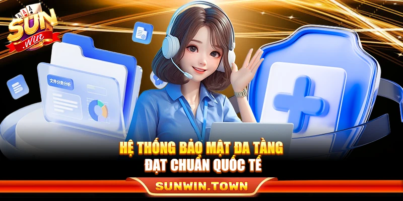Hệ thống bảo mật đa tầng đạt chuẩn quốc tế