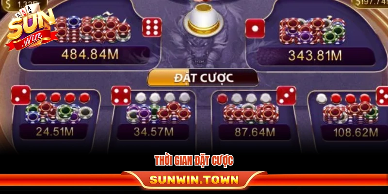 Khoảng thời gian người chơi được phép đặt cược